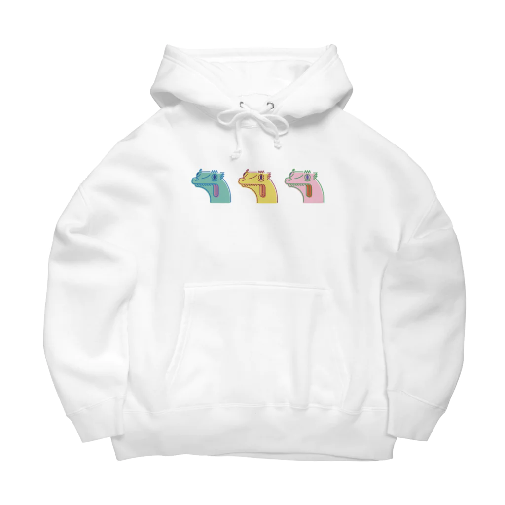 爬虫類グッズ メッサヌンサ - M.R.SのPOPクレス Big Hoodie