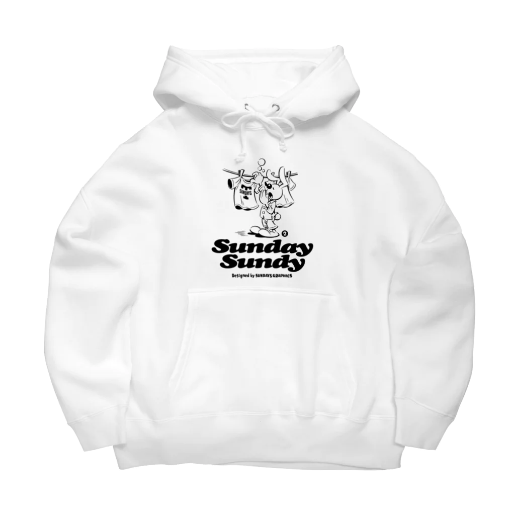 SUNDAYS GRAPHICSのSUNDAY SUNDY No.2 Big Hoodie