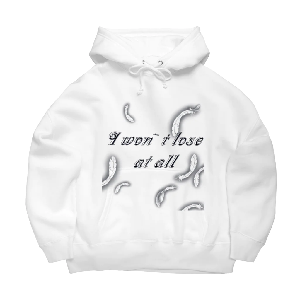 Notalone0705のI won`t lose at all Big Hoodie