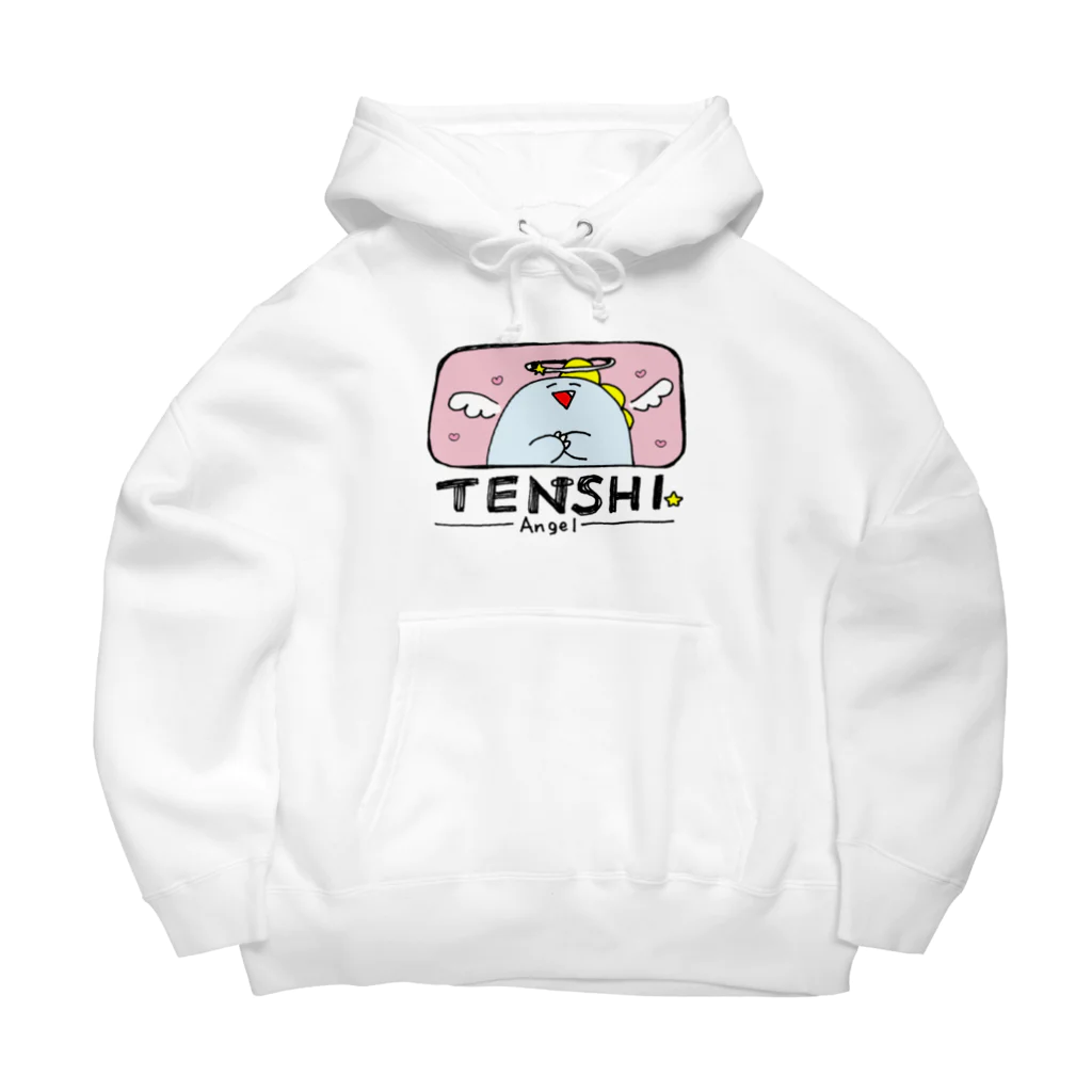 ザクロアメのTENSHI ビッグシルエットパーカー