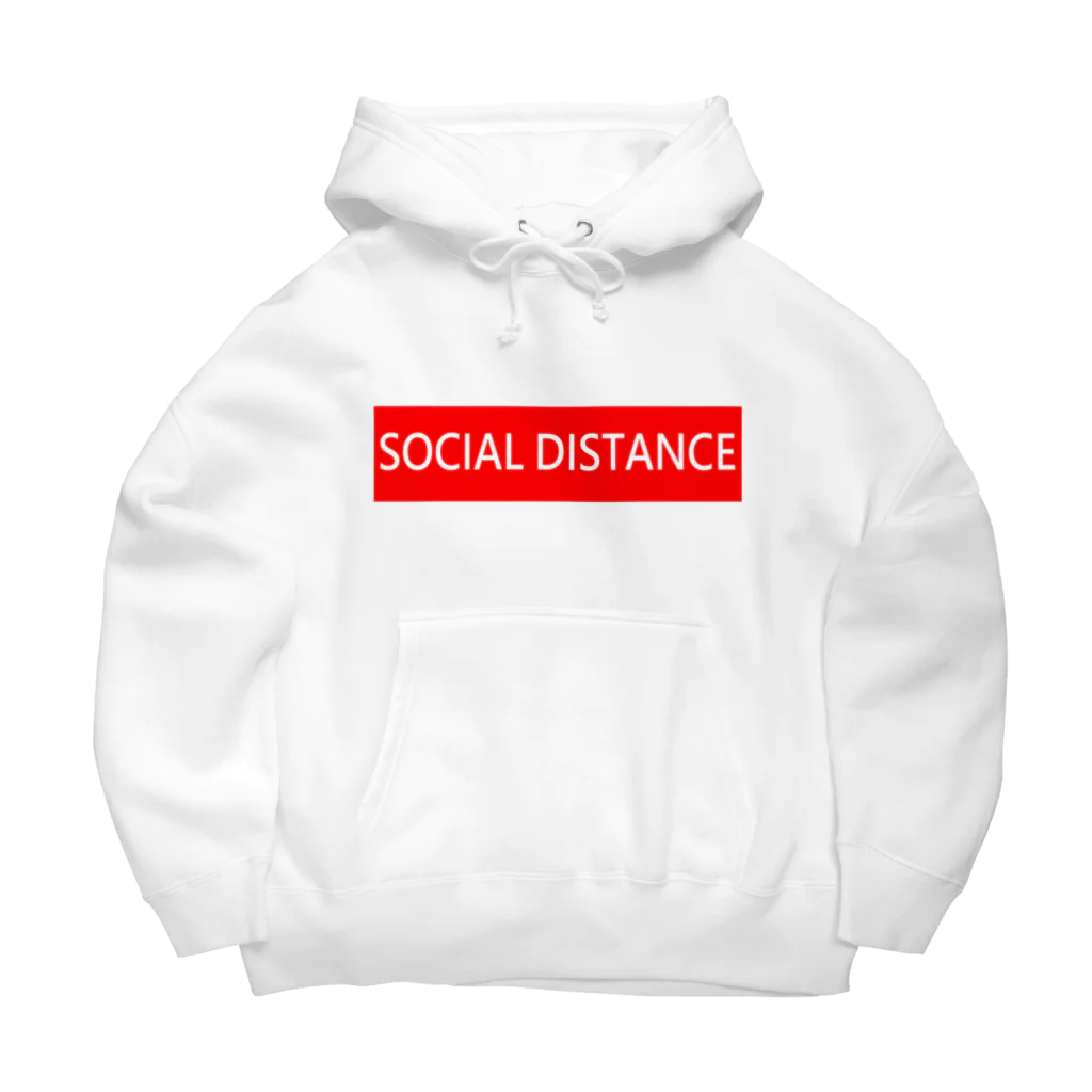 HirahiraのSocial distance ビッグシルエットパーカー