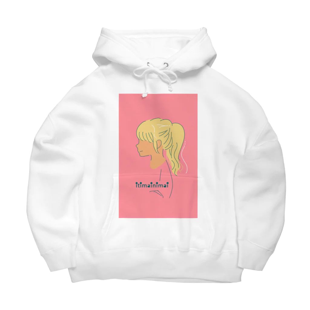 いちまいにまいのblonde Big Hoodie