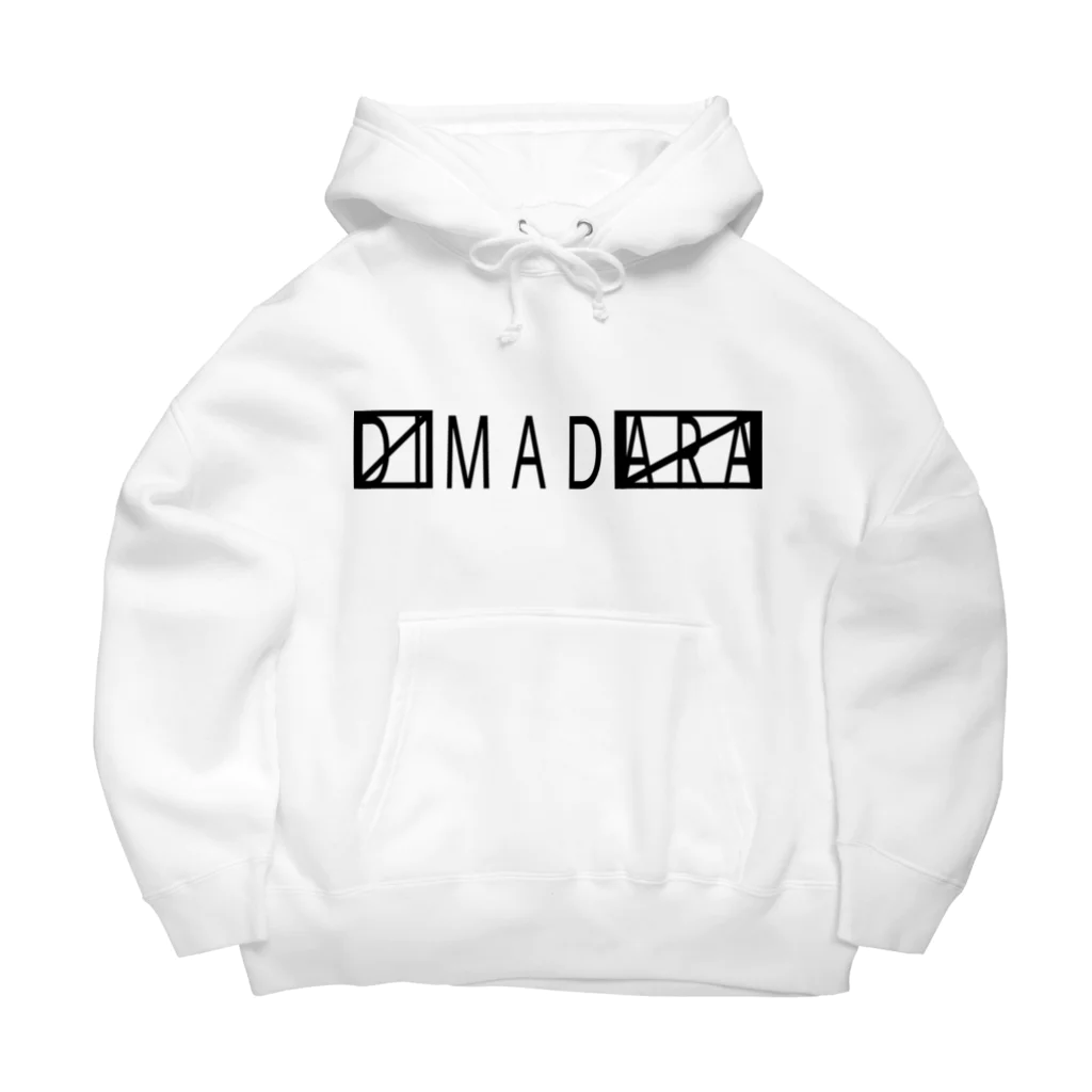 DIMADARA BY VULGAR CIRCUSの〼MAD〼 黒/DB_15 Big Hoodie