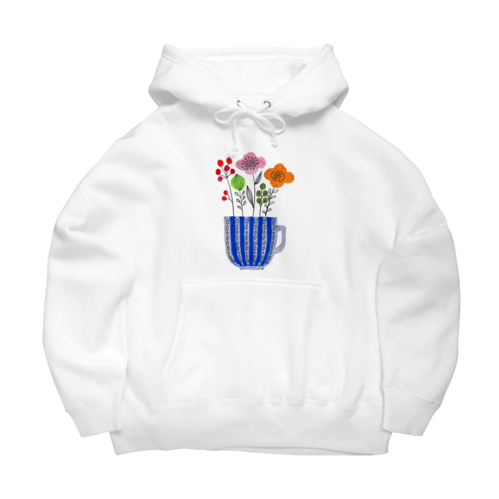 KANKAN ILLUSTRATION FACTORY goods shopの幸せなコーヒータイム Big Hoodie