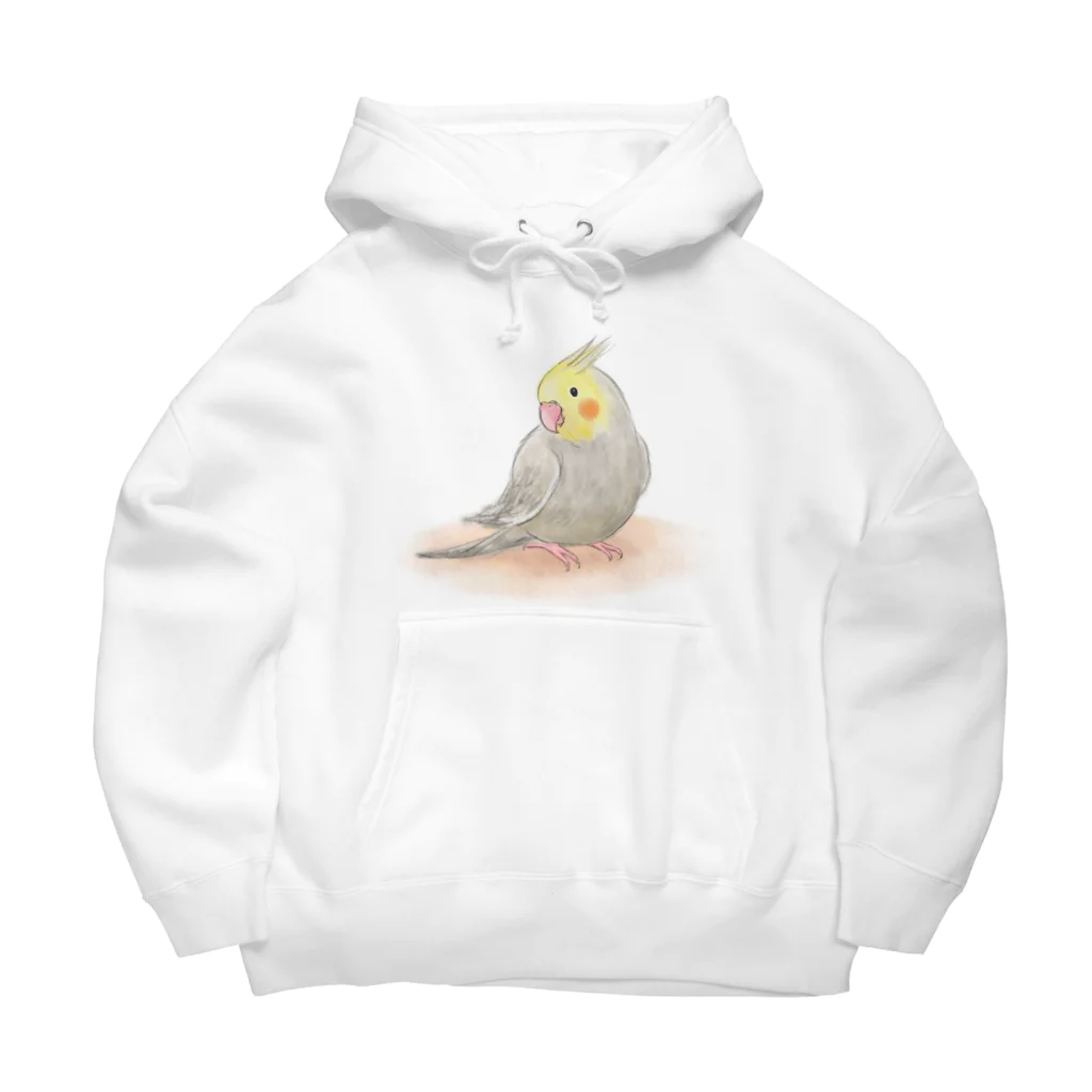 まめるりはことりのオカメインコ　シナモン【まめるりはことり】 Big Hoodie