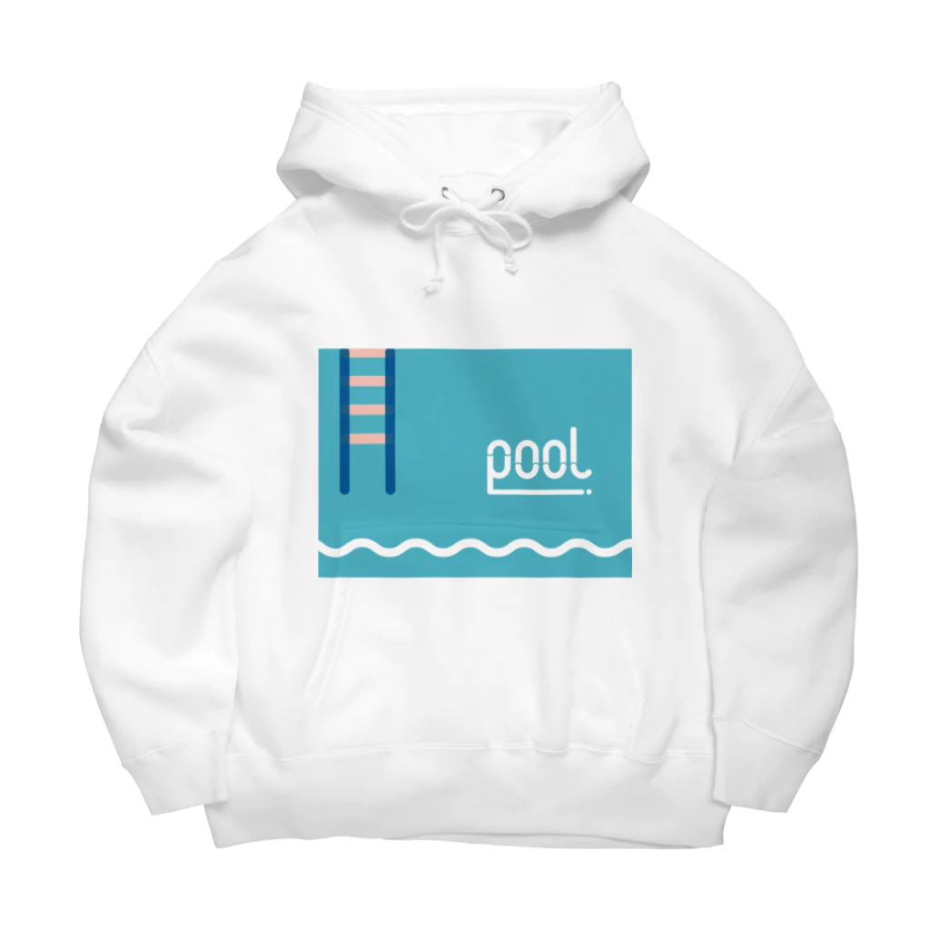 Tシャツ大好きっ子クラブのpool2 ビッグシルエットパーカー