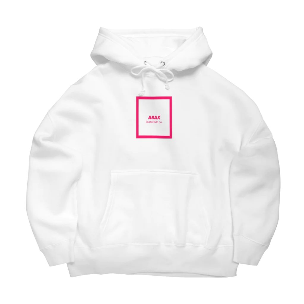 ABAX DIAMOND co.のABAX DIAMOND co.  ピンクボックスT Big Hoodie