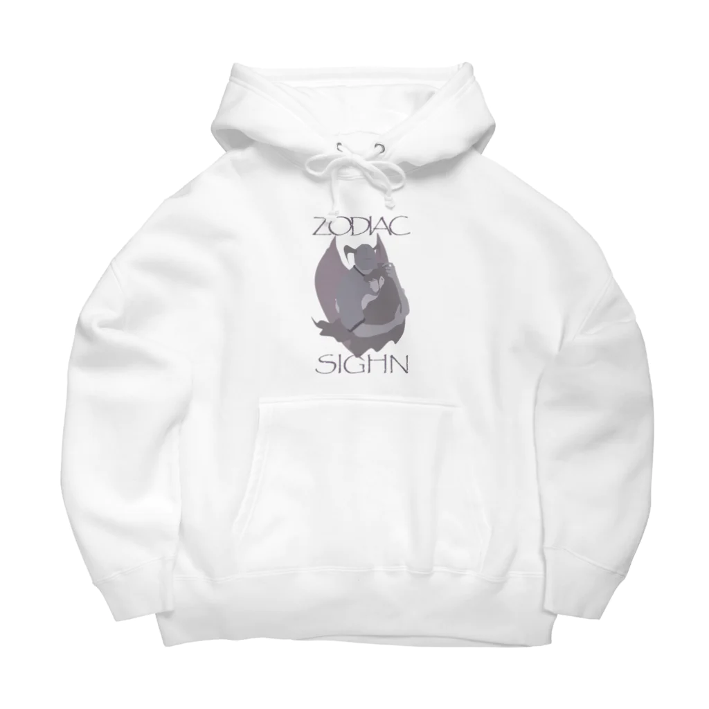 ZODIAC SIGHN DEZAINERZのPROTECT DEVILL Big Hoodie