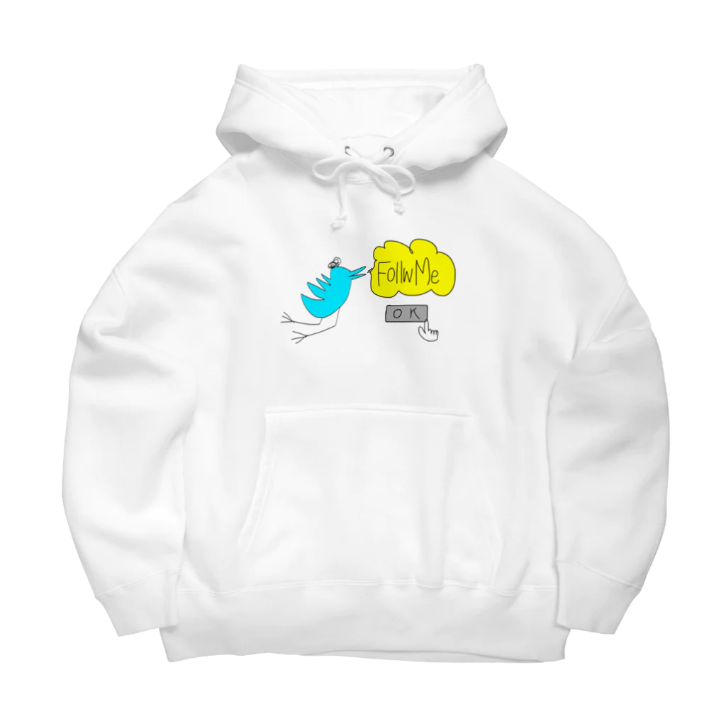 ratcyoのFollowMeHuminngBird Big Hoodie