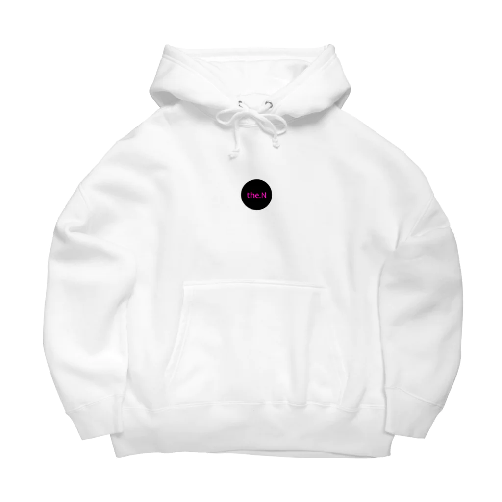 the.Nのthe.Nロゴマークピンク Big Hoodie