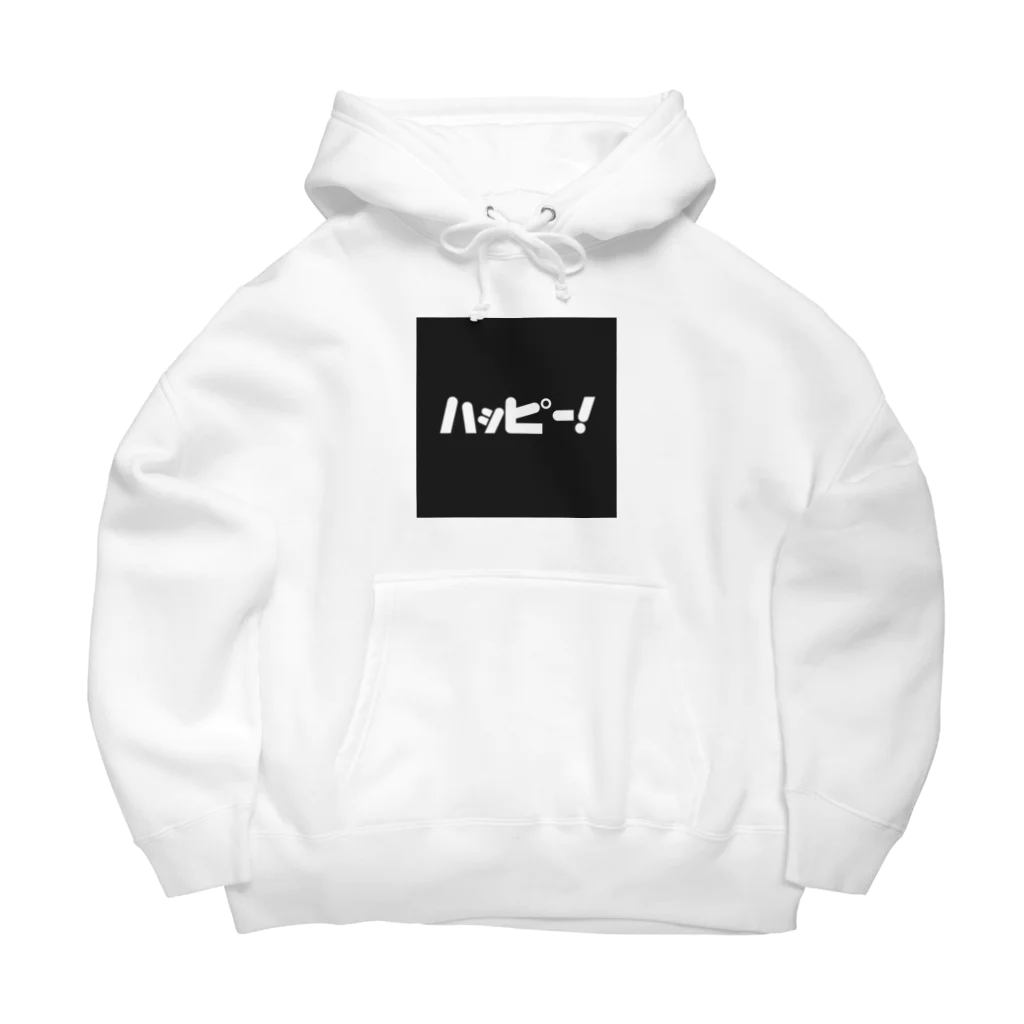 sacchestのハッピー！ブラック Big Hoodie