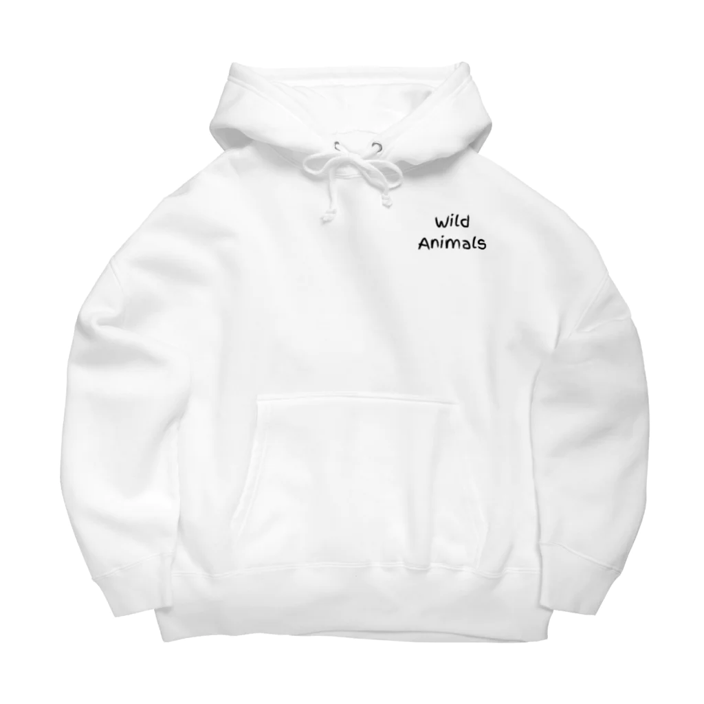 Wild Animals [公式]のBig Hoodies [Wild Animals公式]　鹿　 ビッグシルエットパーカー