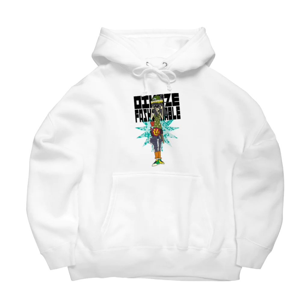 じっどまーの追い風ファッショナブル Big Hoodie