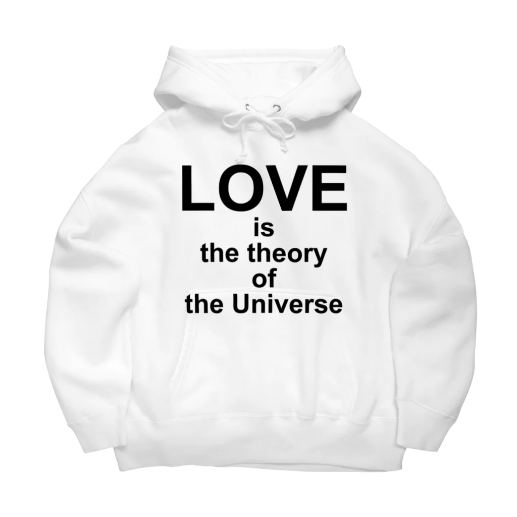 @mamma_miiiiaのLOVE is the theory of the Universe ビッグシルエットパーカー