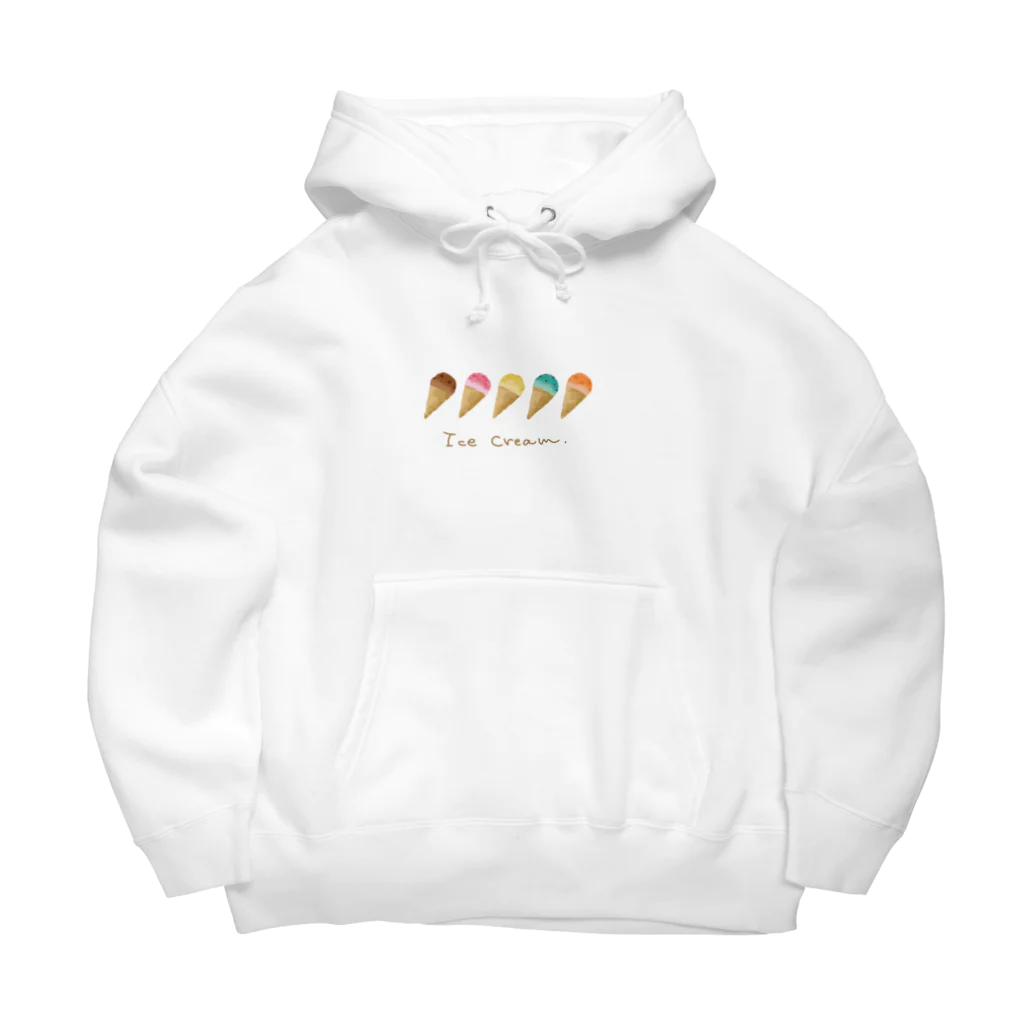 ミヤドットコムのアイスクリーム Big Hoodie