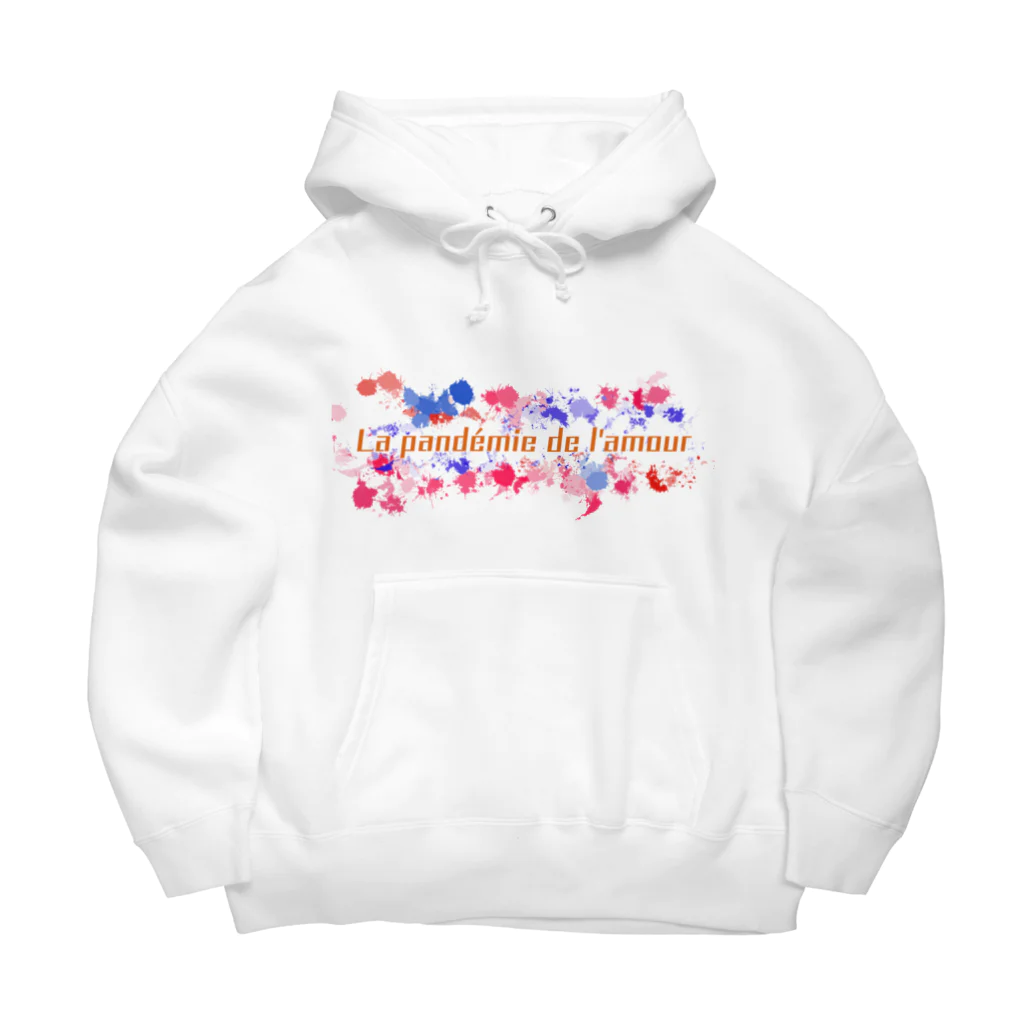 Studio PersimmonのLa pandémie de l'amour Big Hoodie