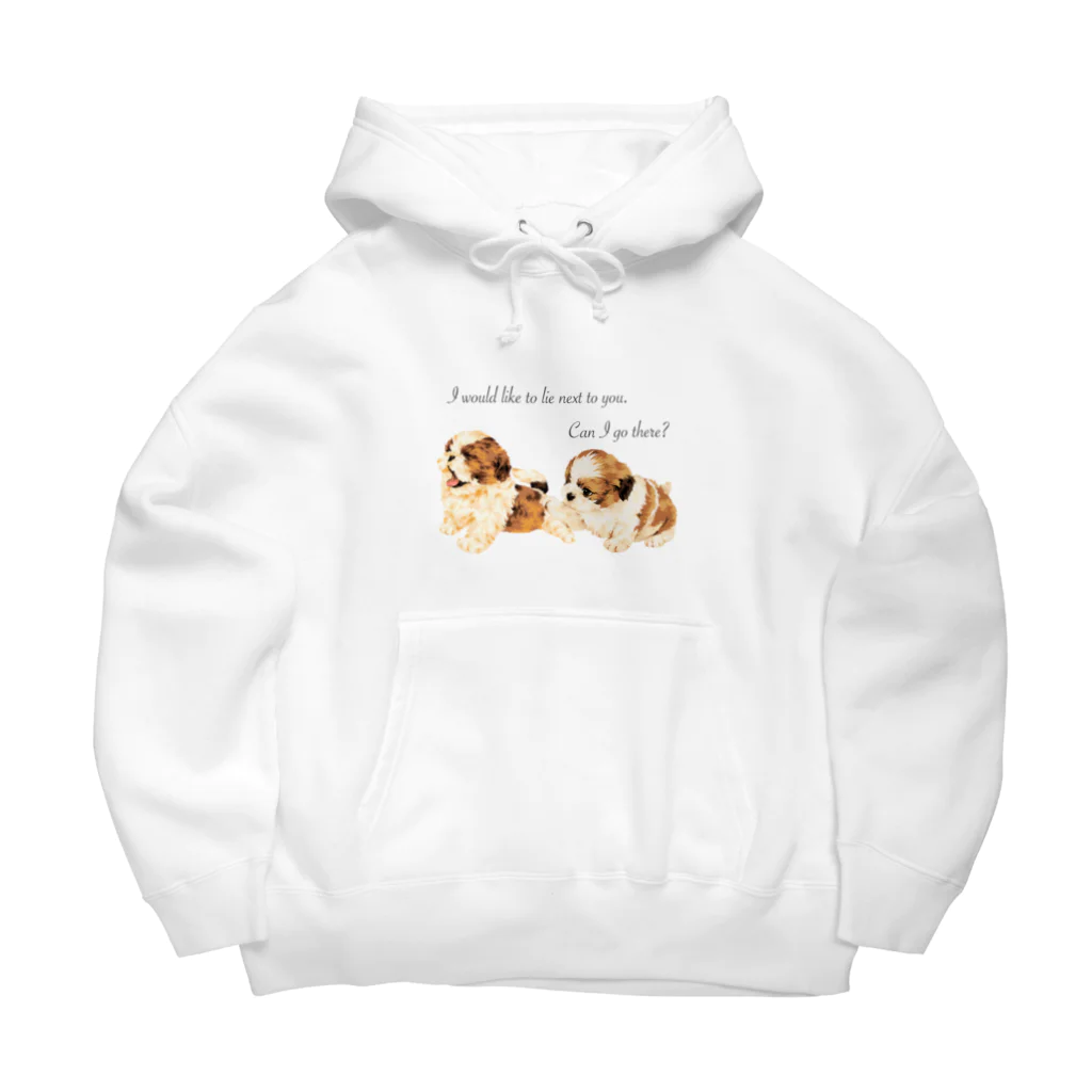 chourire toujoursのpuppy Shih Tzu🐶 Big Hoodie