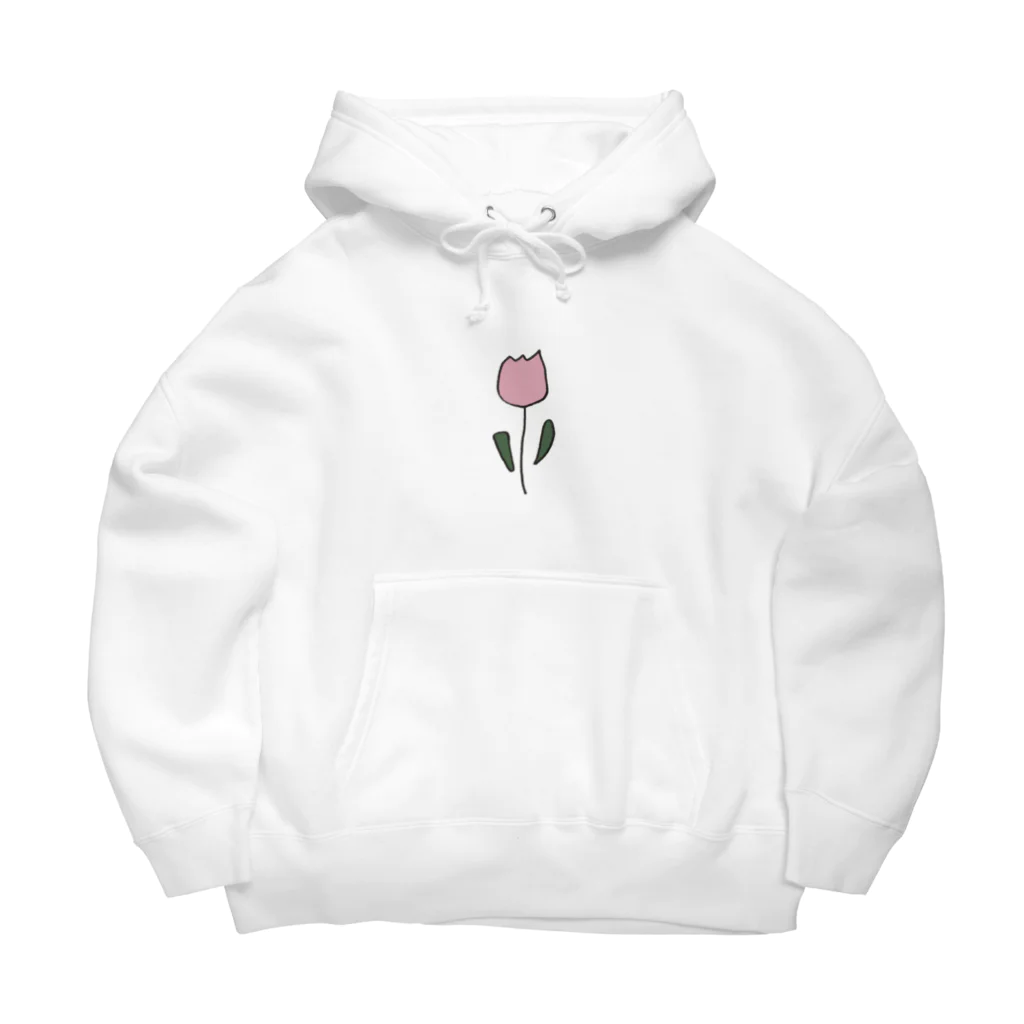 rilybiiのpink tulip Big Hoodie