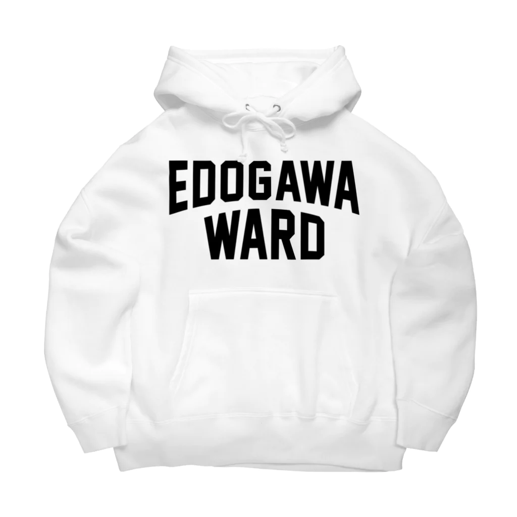 JIMOTO Wear Local Japanの 江戸川区 EDOGAWA WARD Big Hoodie