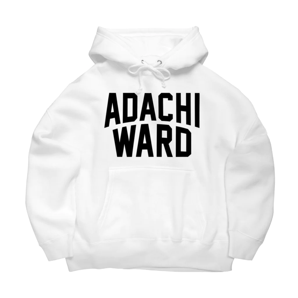 JIMOTO Wear Local Japanの足立区 ADACHI WARD Big Hoodie