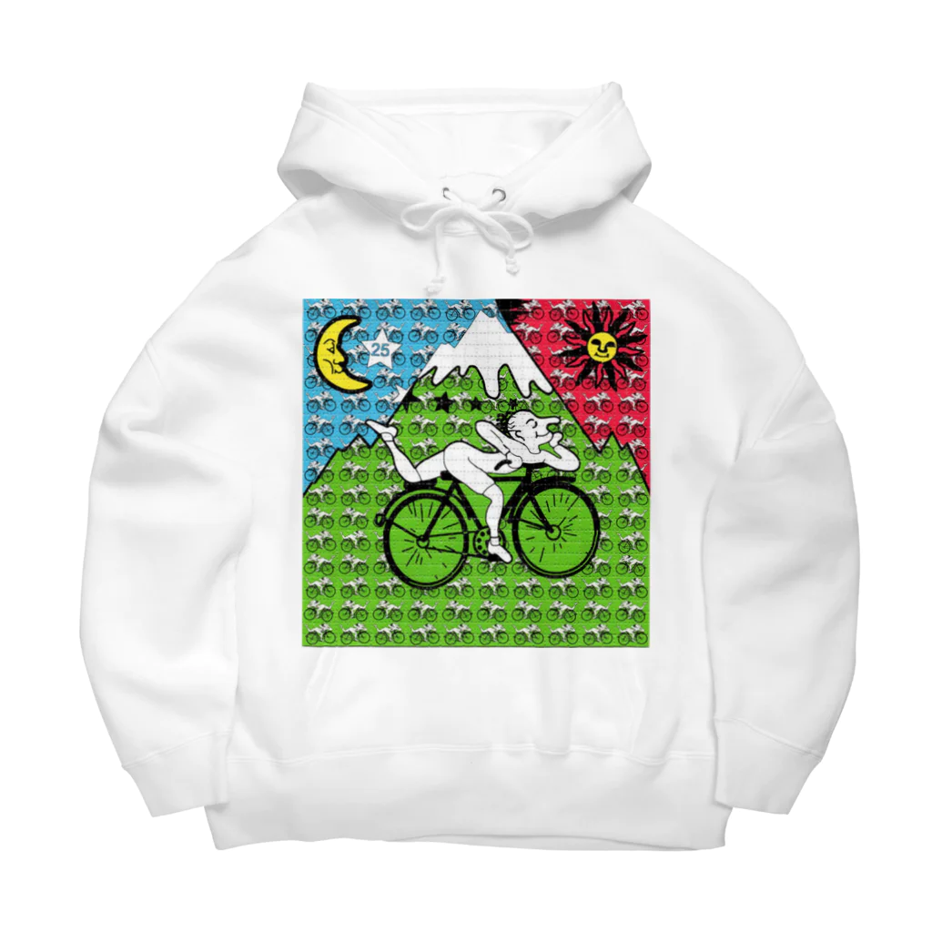 Rico⁶のBicycle day ビッグシルエットパーカー