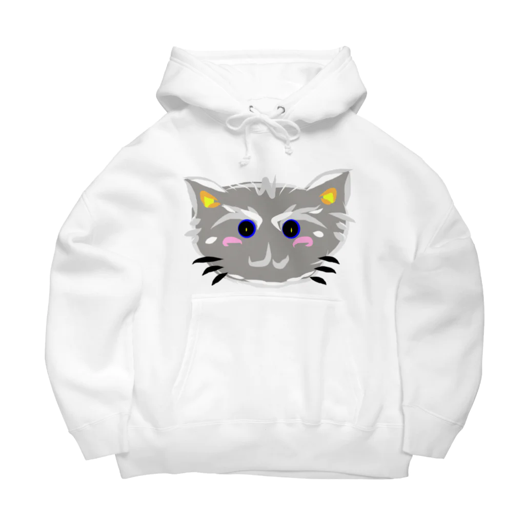 ディエンのぬこの店のはいiroねこちゃん Big Hoodie