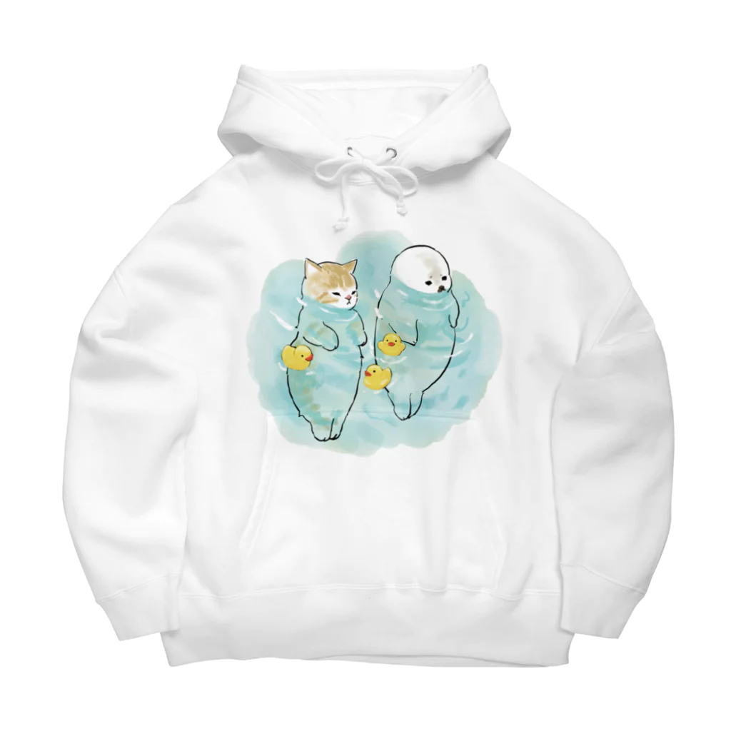 mofusandの海とにゃんこ Big Hoodie