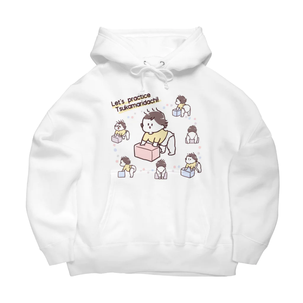 倉田けいのつかまり立ち練習 Big Hoodie