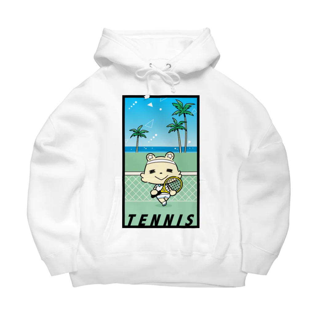 REOspikeeのGENJI TENNIS ビッグシルエットパーカー