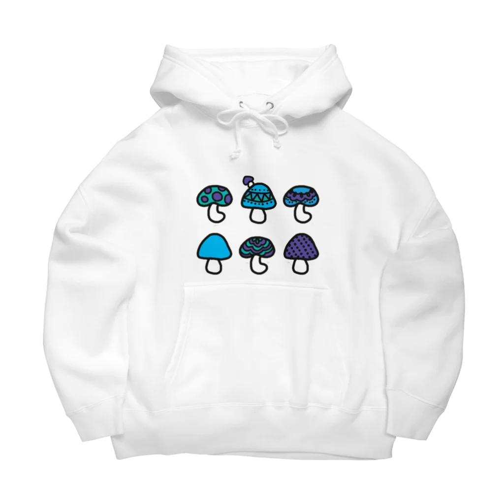 Ri0のきのこ(寒色) Big Hoodie