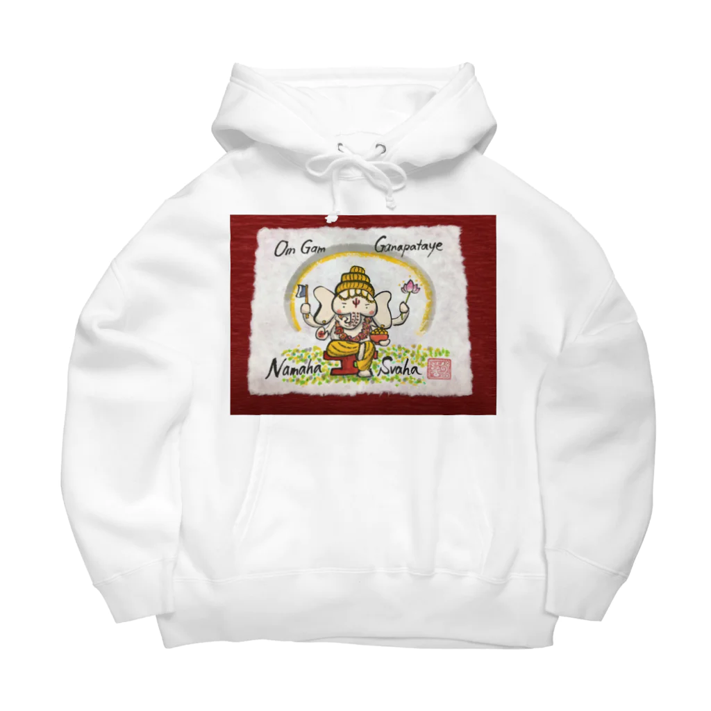 KIYOKA88WONDERLANDのガネーシャ神・マントラ　開運 Big Hoodie