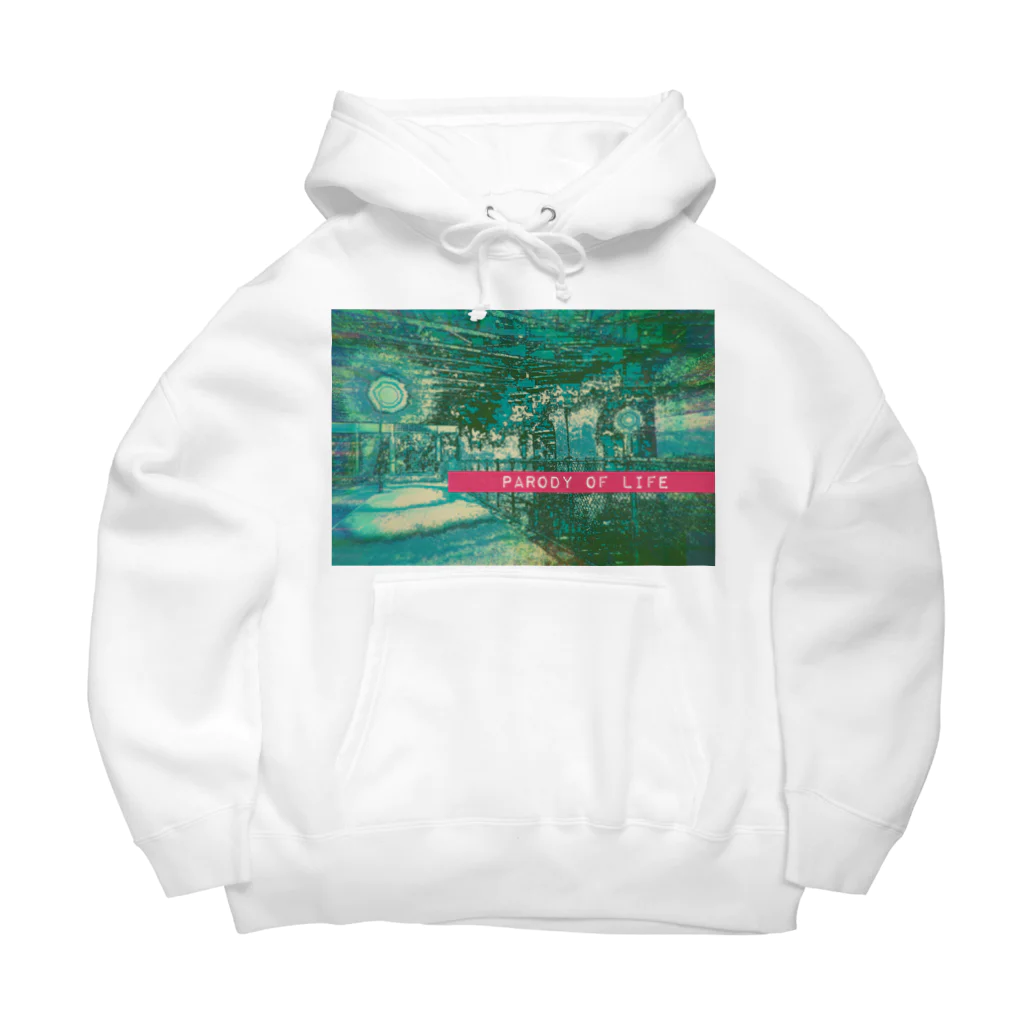 ㌱川の生命のパロディ Big Hoodie