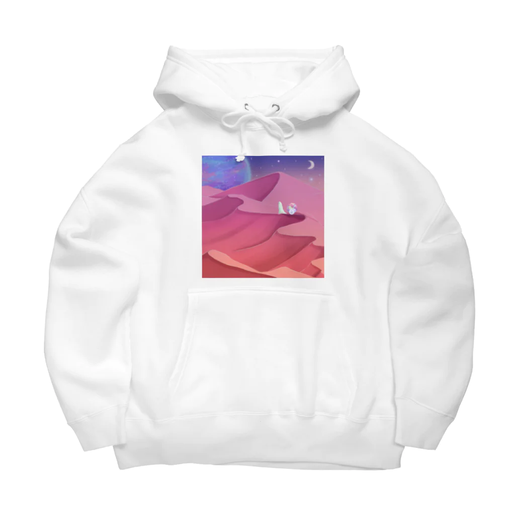 panbanishaのplanet travel Big Hoodie