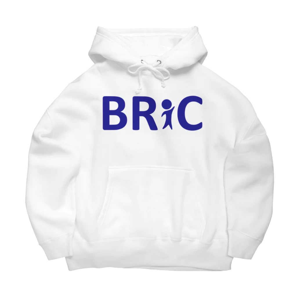 ブリっくん・ボバースキャンプショップのBRiCブルー Big Hoodie