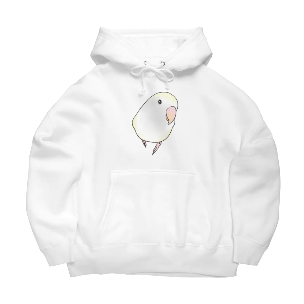 まめるりはことりのコザクラインコ　バイオレットパイドちゃん【まめるりはことり】 Big Hoodie