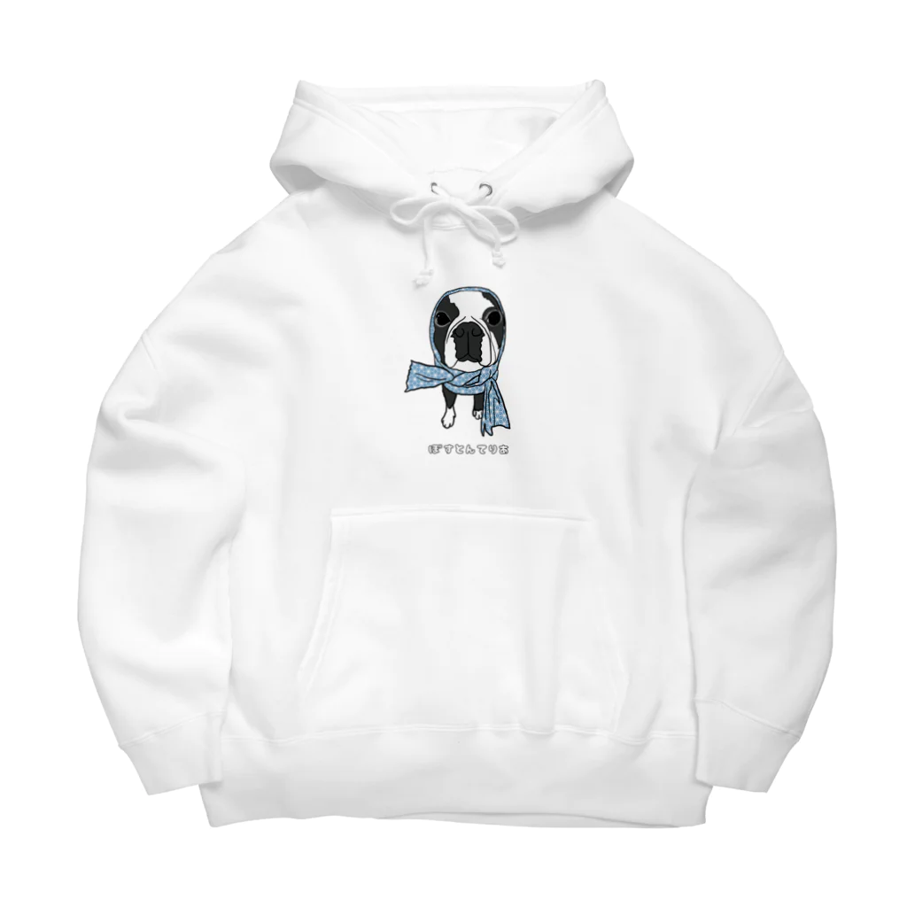 BuhiBuhiBooのほっかむり犬 Big Hoodie