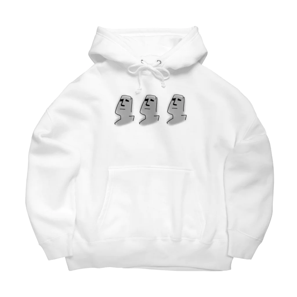 コナテオニのモアイのRくん Big Hoodie