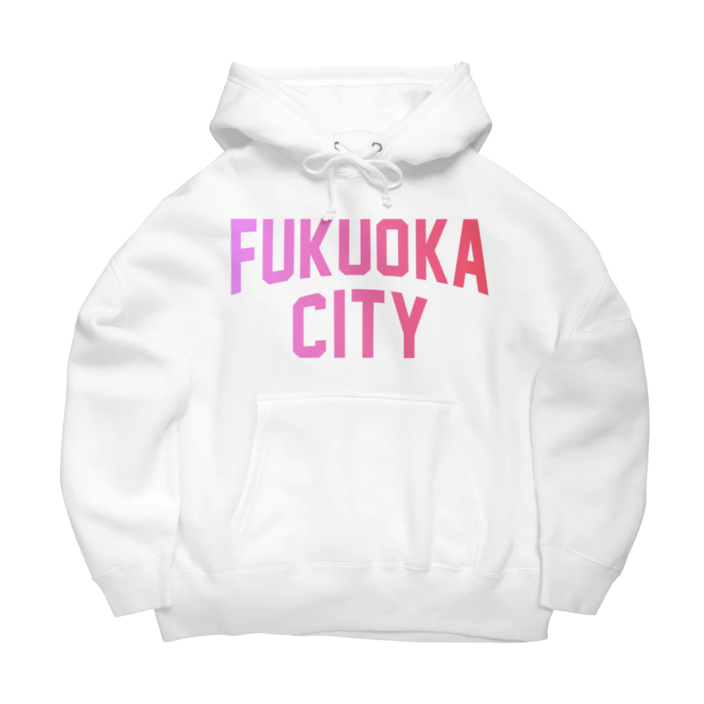 JIMOTO Wear Local Japanの福岡市 FUKUOKA CITY ビッグシルエットパーカー