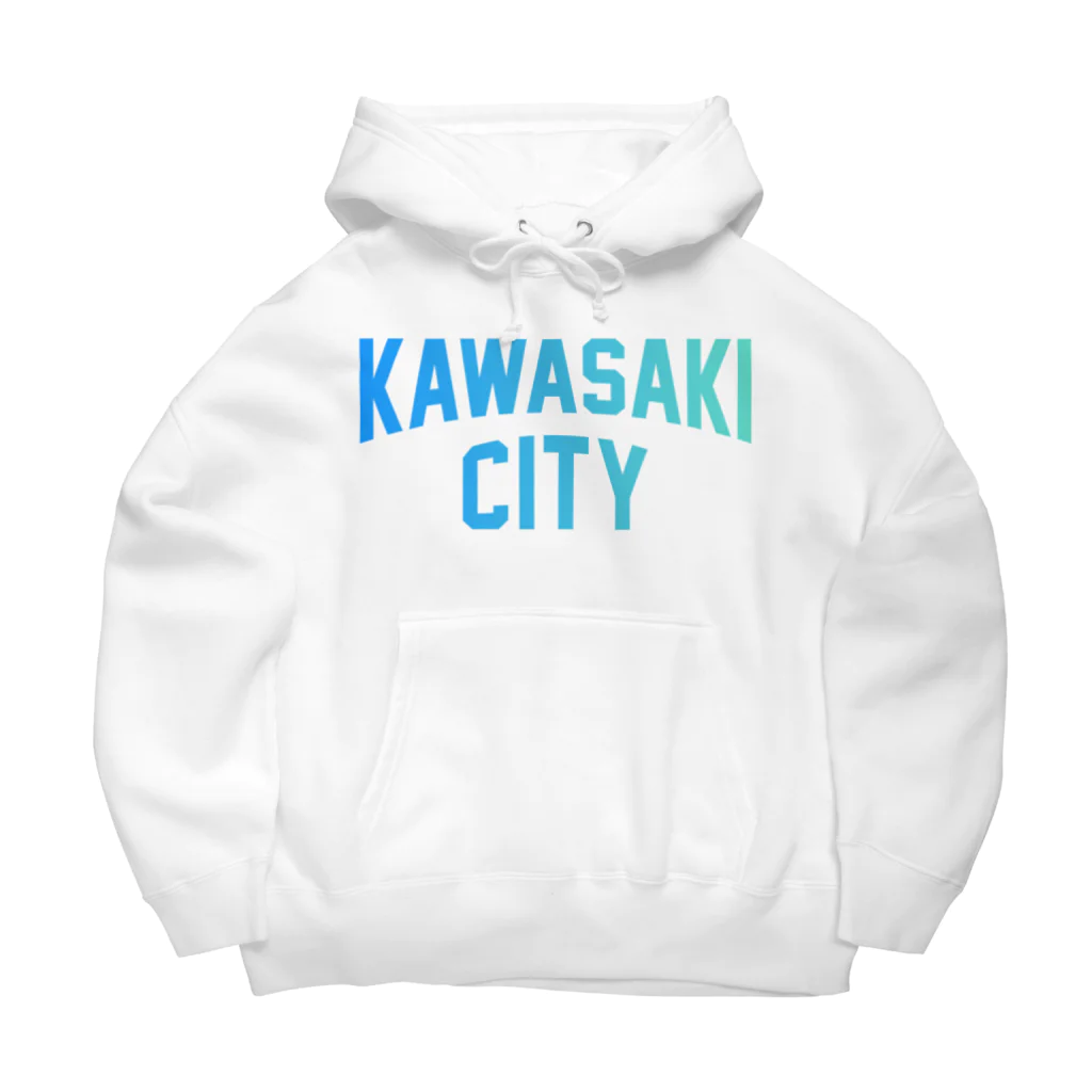 JIMOTOE Wear Local Japanの川崎市 KAWASAKI CITY Big Hoodie