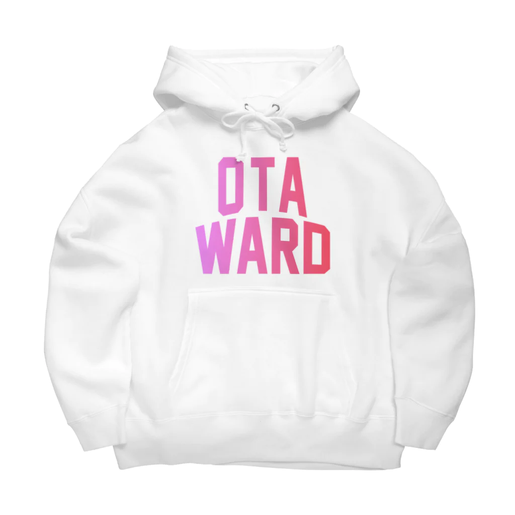 JIMOTO Wear Local Japanの大田区 OTA WARD ビッグシルエットパーカー