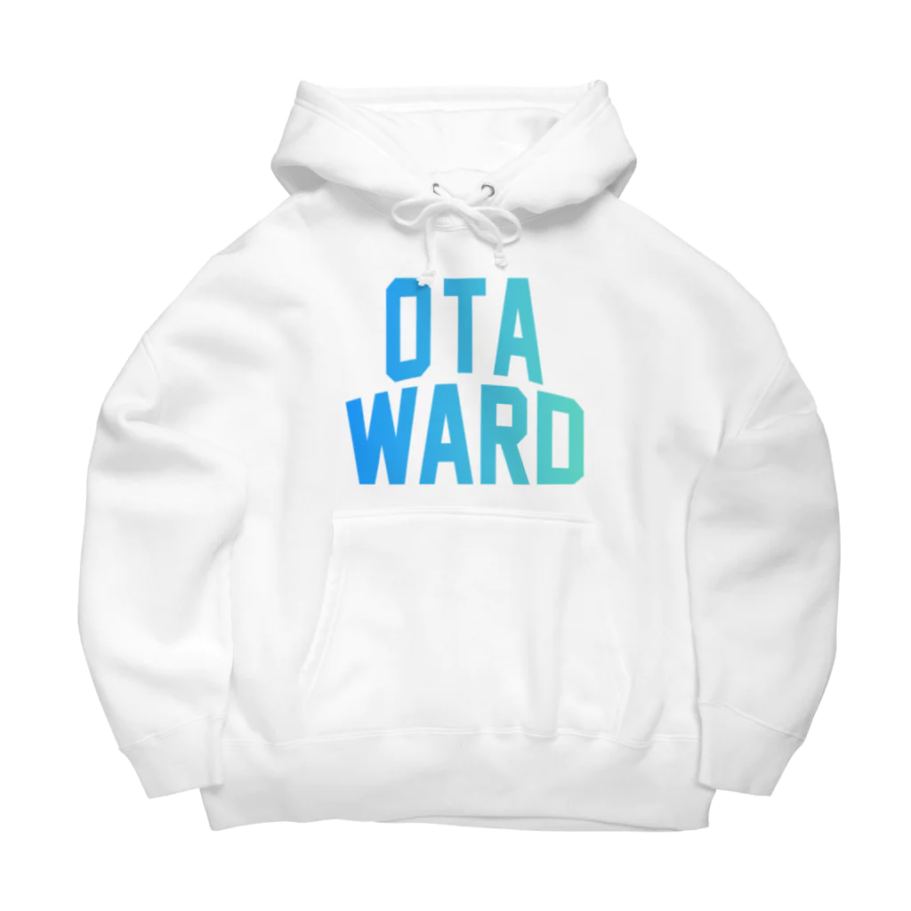 JIMOTO Wear Local Japanの大田区 OTA WARD ビッグシルエットパーカー