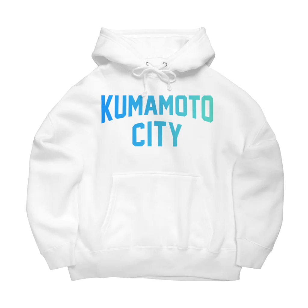 JIMOTO Wear Local Japanの熊本市 KUMAMOTO CITY ビッグシルエットパーカー