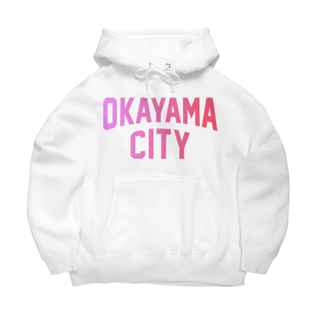 JIMOTO Wear Local Japanの岡山市 OKAYAMA CITY ビッグシルエットパーカー