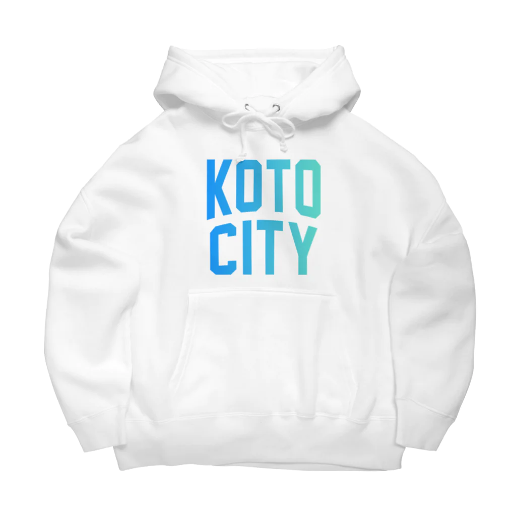 JIMOTOE Wear Local Japanの江東市 KOTO CITY Big Hoodie