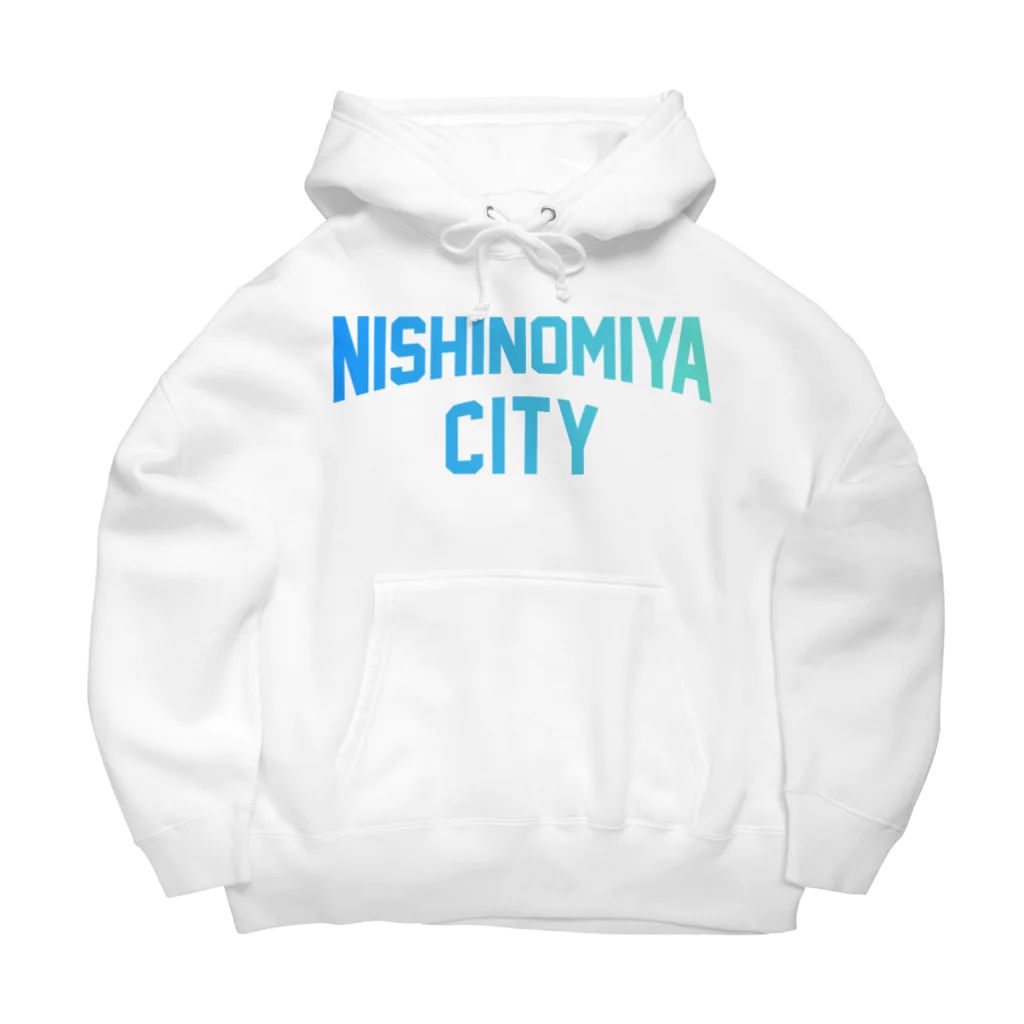 JIMOTO Wear Local Japanの西宮市 NISHINOMIYA CITY ビッグシルエットパーカー