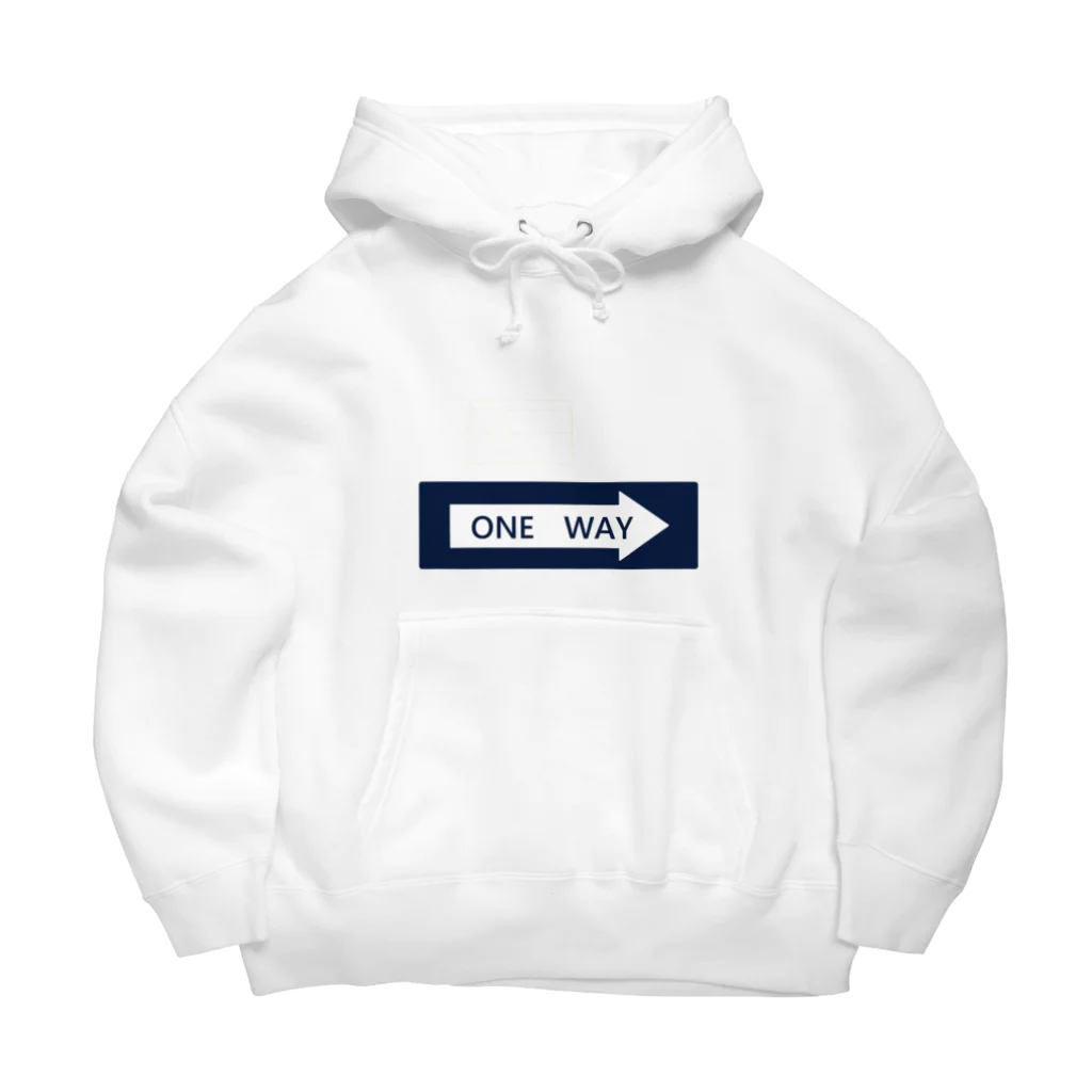 hiramekiのONE WAY Big Hoodie