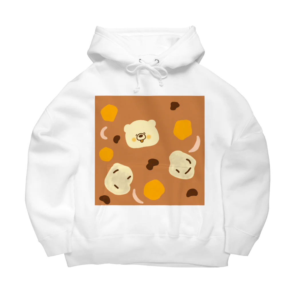 cocomarinのぽてくま＊カレーにかくれんぼ＊ Big Hoodie