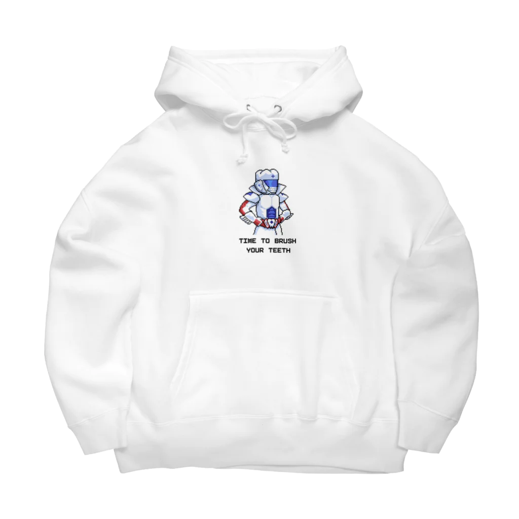 口腔戦士デンタマンの8bit Big Hoodie