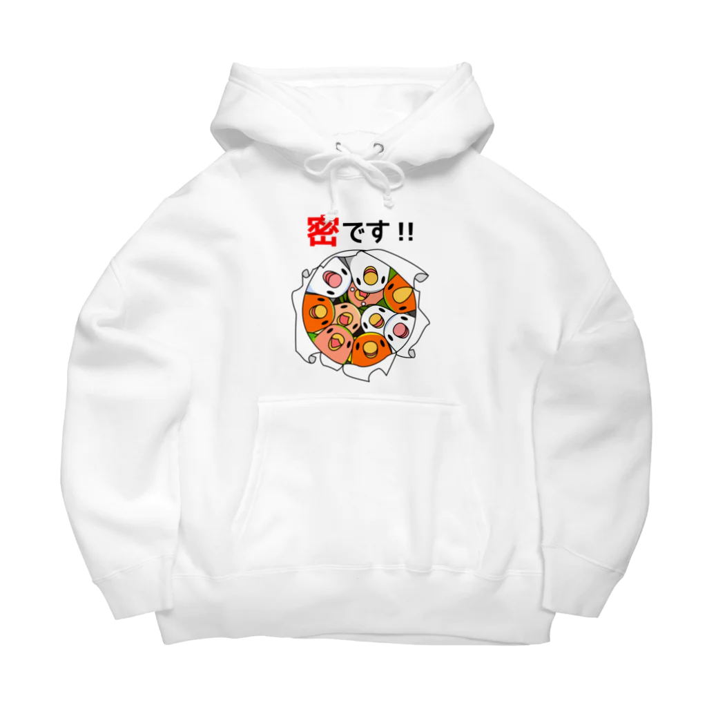 まめるりはことりの密です！コザクラインコさん【まめるりはことり】 Big Hoodie