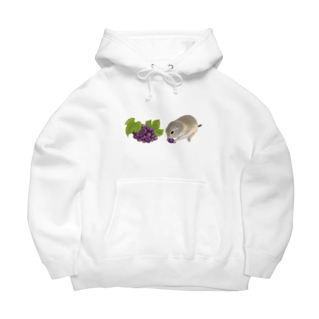 やまさきゆみこのリチャードソンジリス・grape Big Hoodie